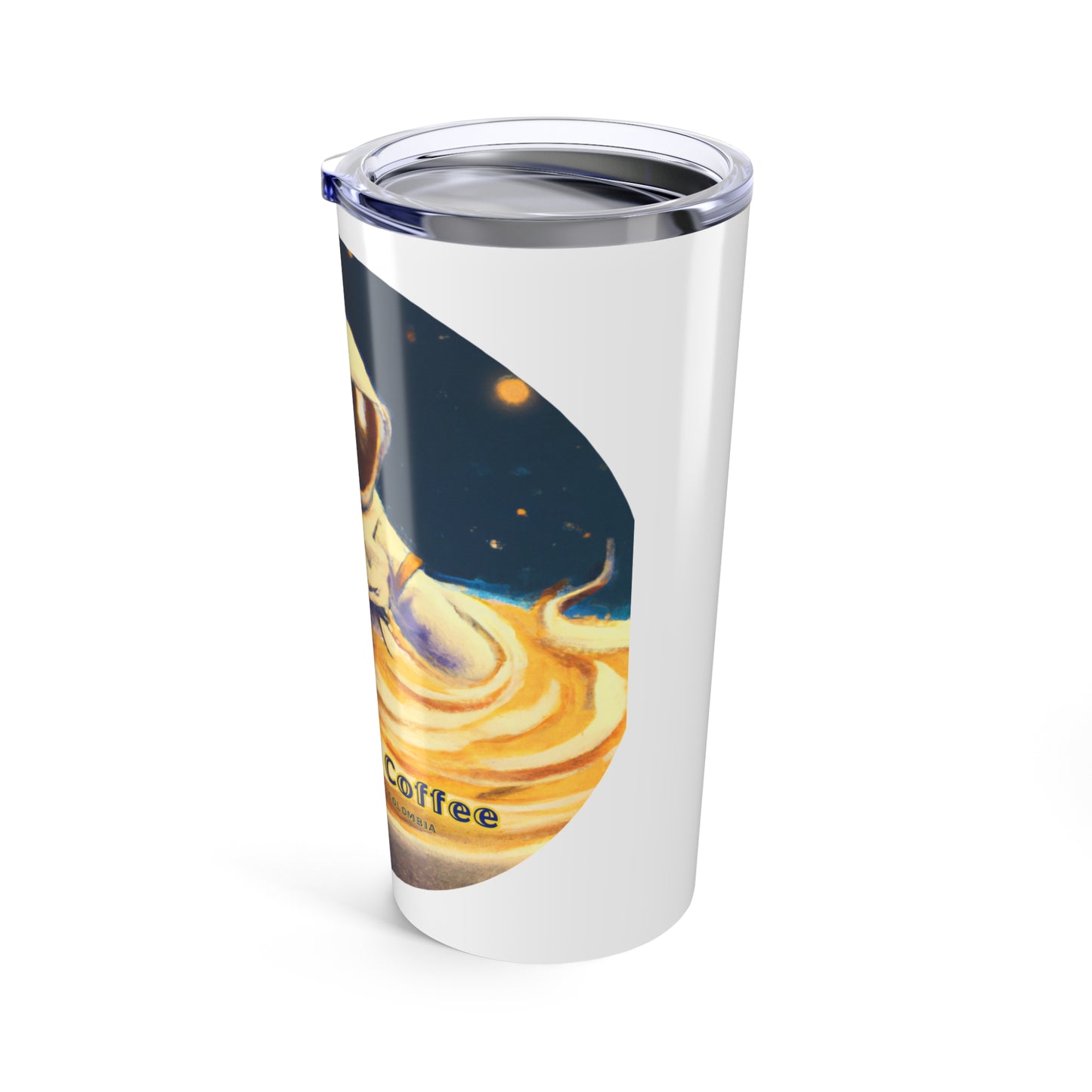 Coffee Astronaut Tumbler 20oz