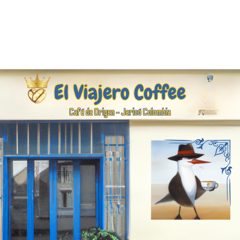 El Viajero Coffee prototype coffee shop look