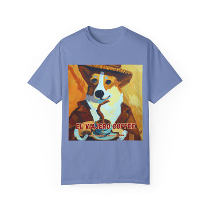 El Viajero Coffee - Caffeinated Corgi - T-shirt