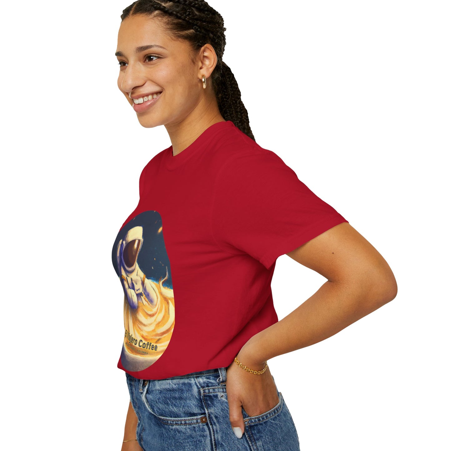 Coffee Astronaut Unisex T-shirt - El Viajero Design