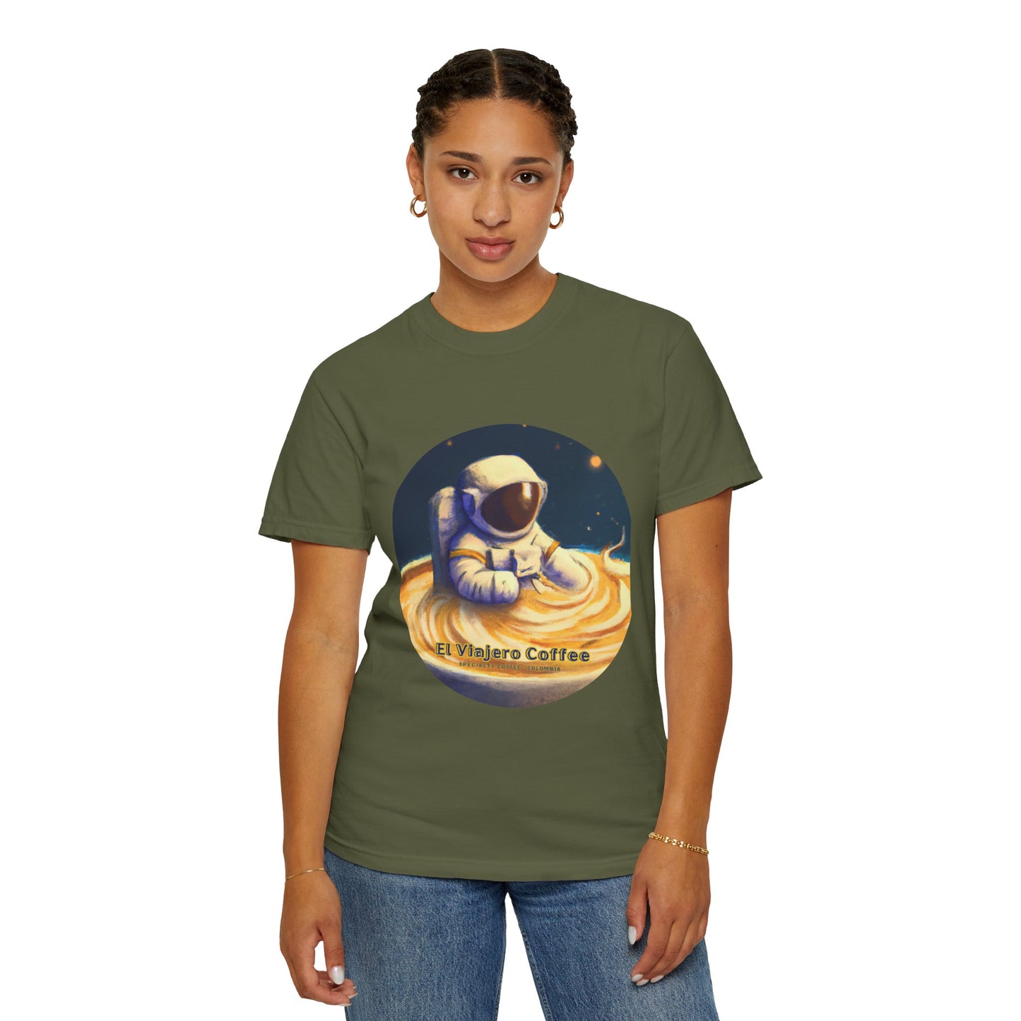 Coffee Astronaut Unisex T-shirt - El Viajero Design