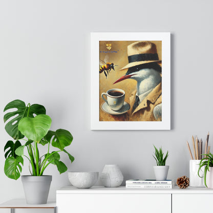 Vertical Poster - El Viajero Coffee - Honey Artic Tern Wall Art