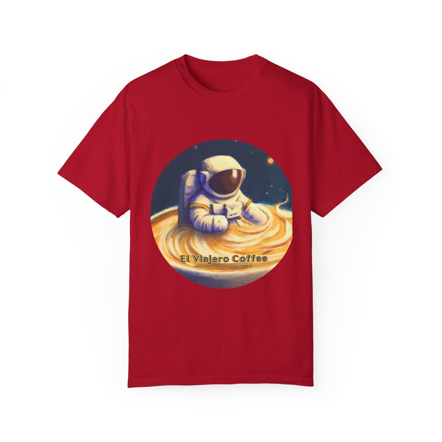 Coffee Astronaut Unisex T-shirt - El Viajero Design