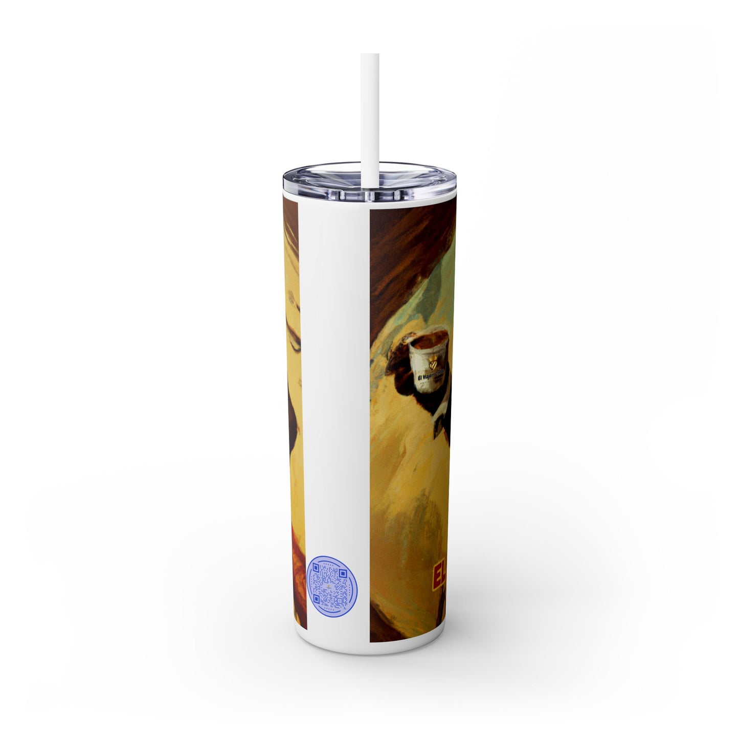 Tumbler Mug - Taza de Oro Fox, Specialty Coffee Connoisseur