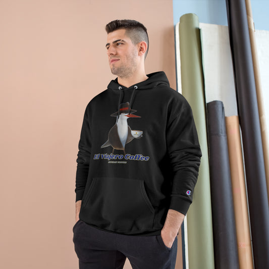 El Viajero Coffee Mascot - Champion Hoodie