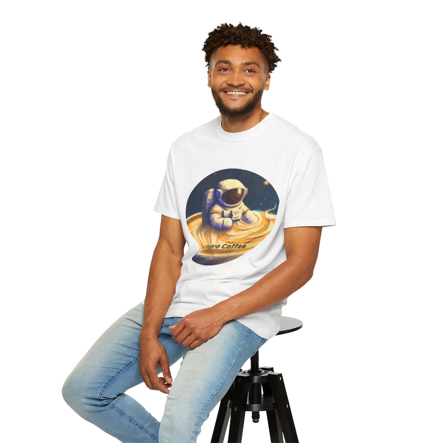 Coffee Astronaut Unisex T-shirt - El Viajero Design