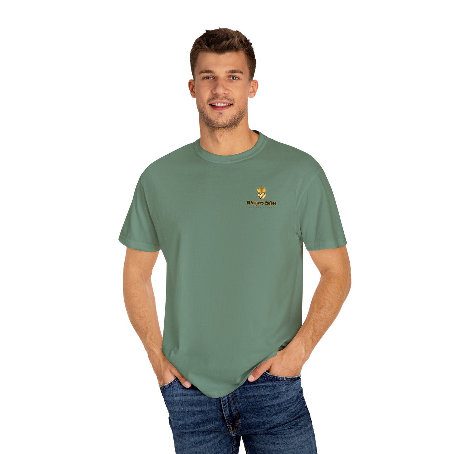 Free Shipping - Coffee Hummingbird Unisex T-shirt - El Viajero Huila Dark Colibri