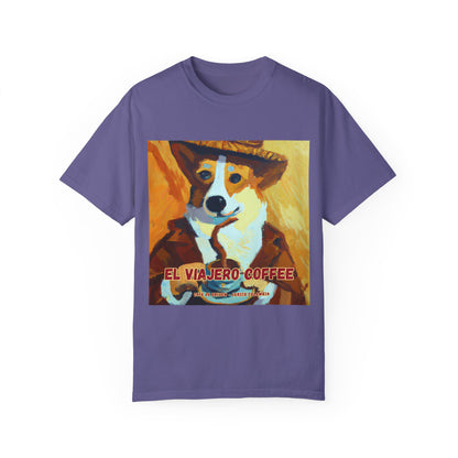 El Viajero Coffee - Caffeinated Corgi - T-shirt