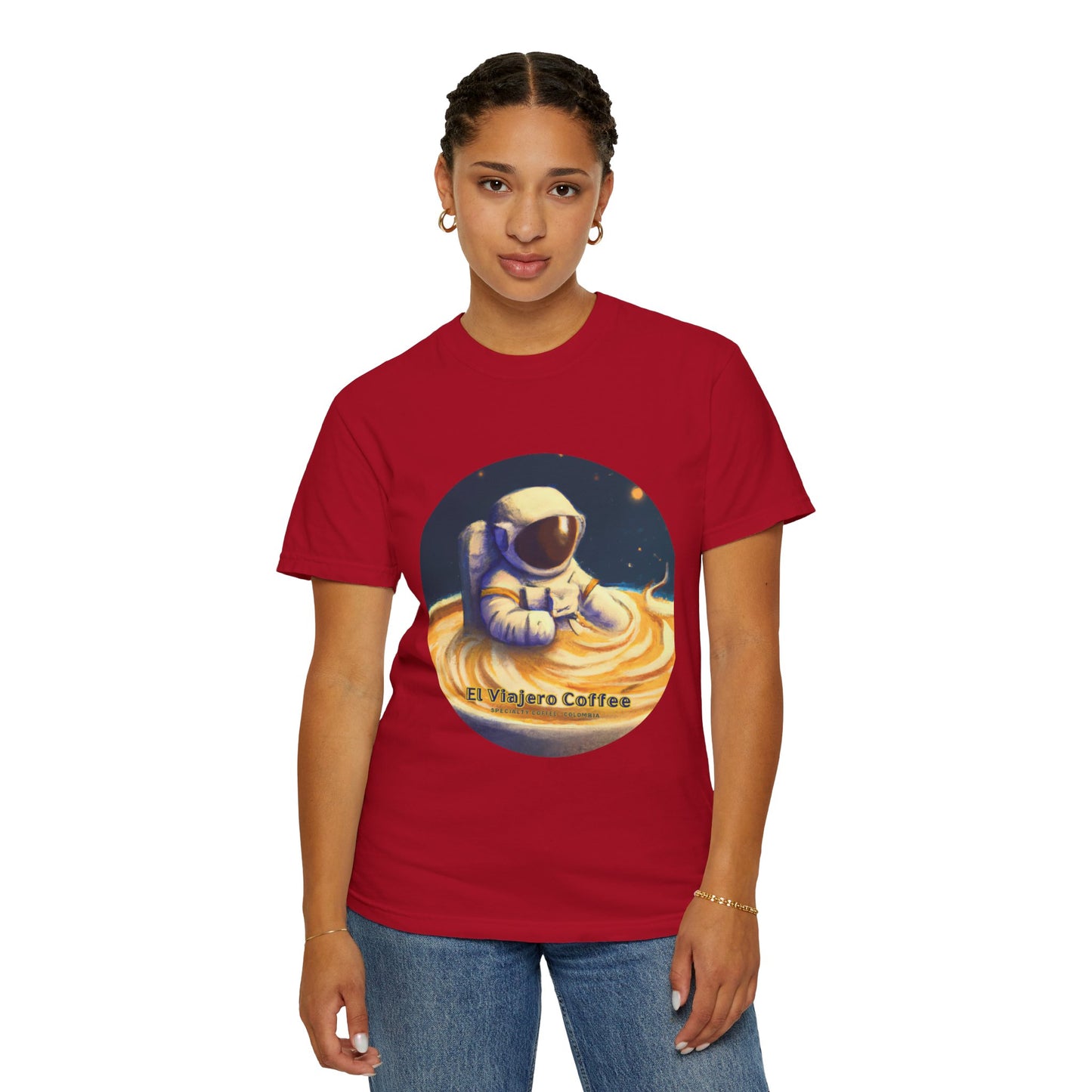 Coffee Astronaut Unisex T-shirt - El Viajero Design
