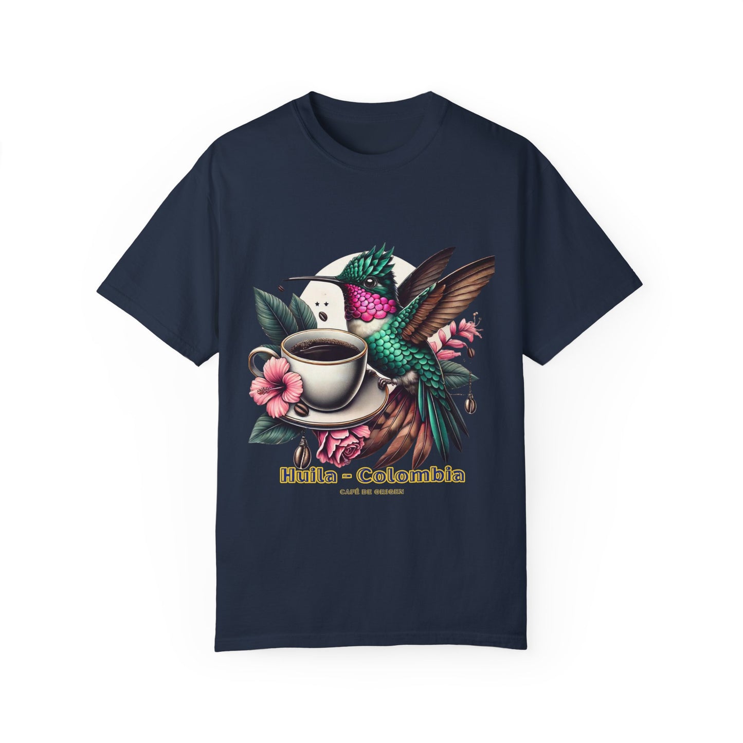 Hummingbird Unisex T-shirt - Huila Colombia Colibri - front design