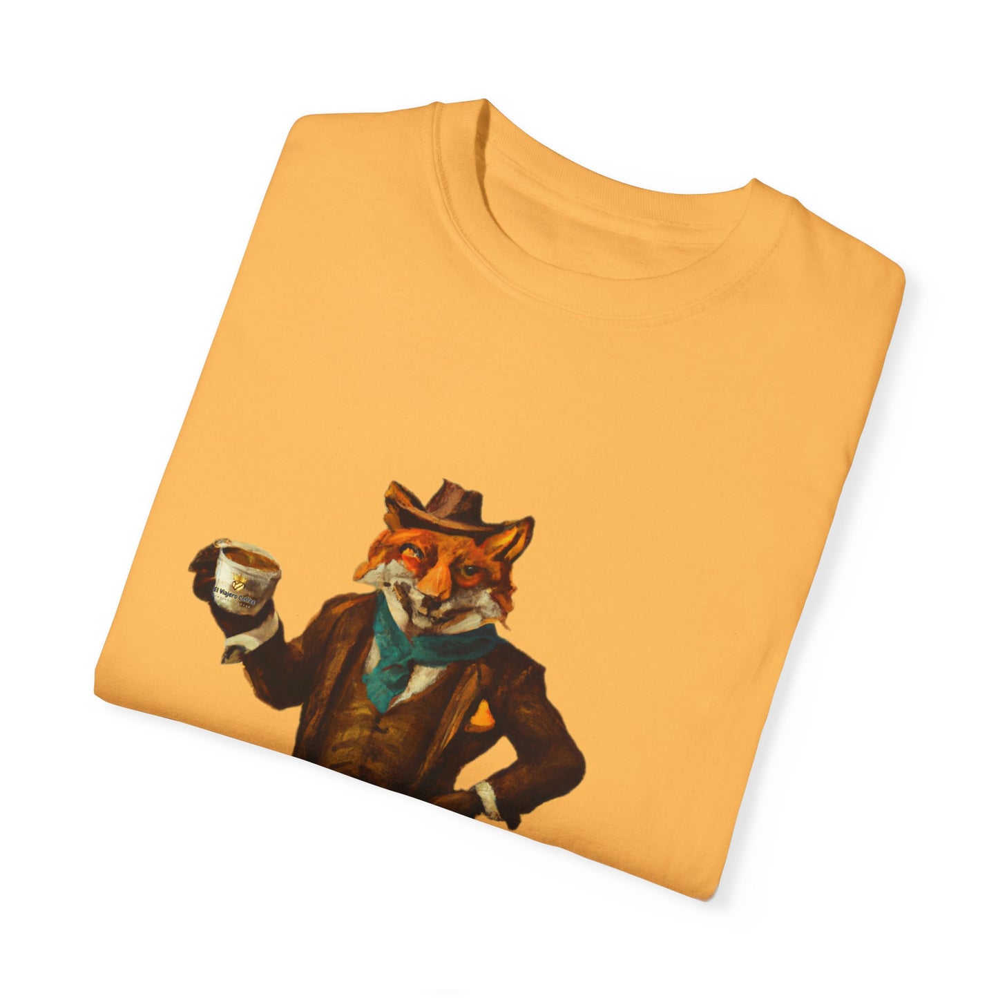 Coffee Taza Fox Unisex T-shirt - El Viajero Design