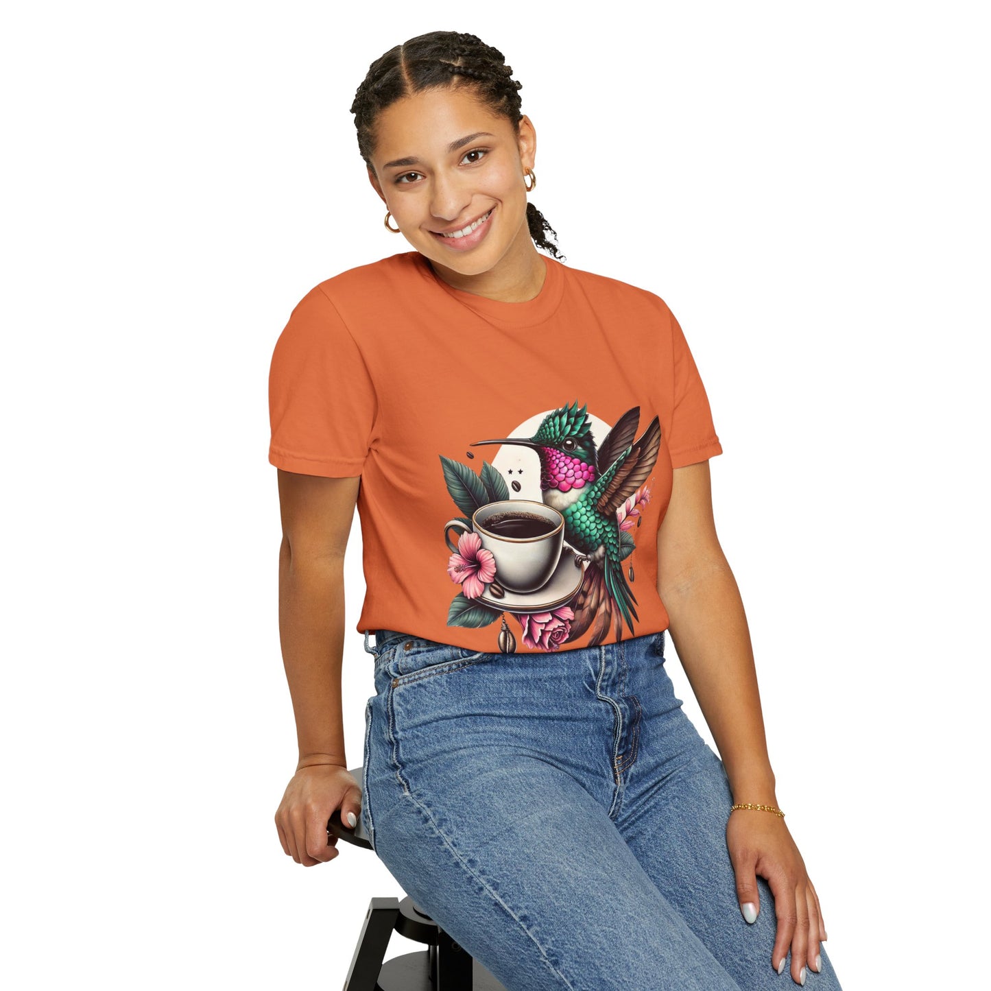 Hummingbird Unisex T-shirt - Huila Colombia Colibri - front design