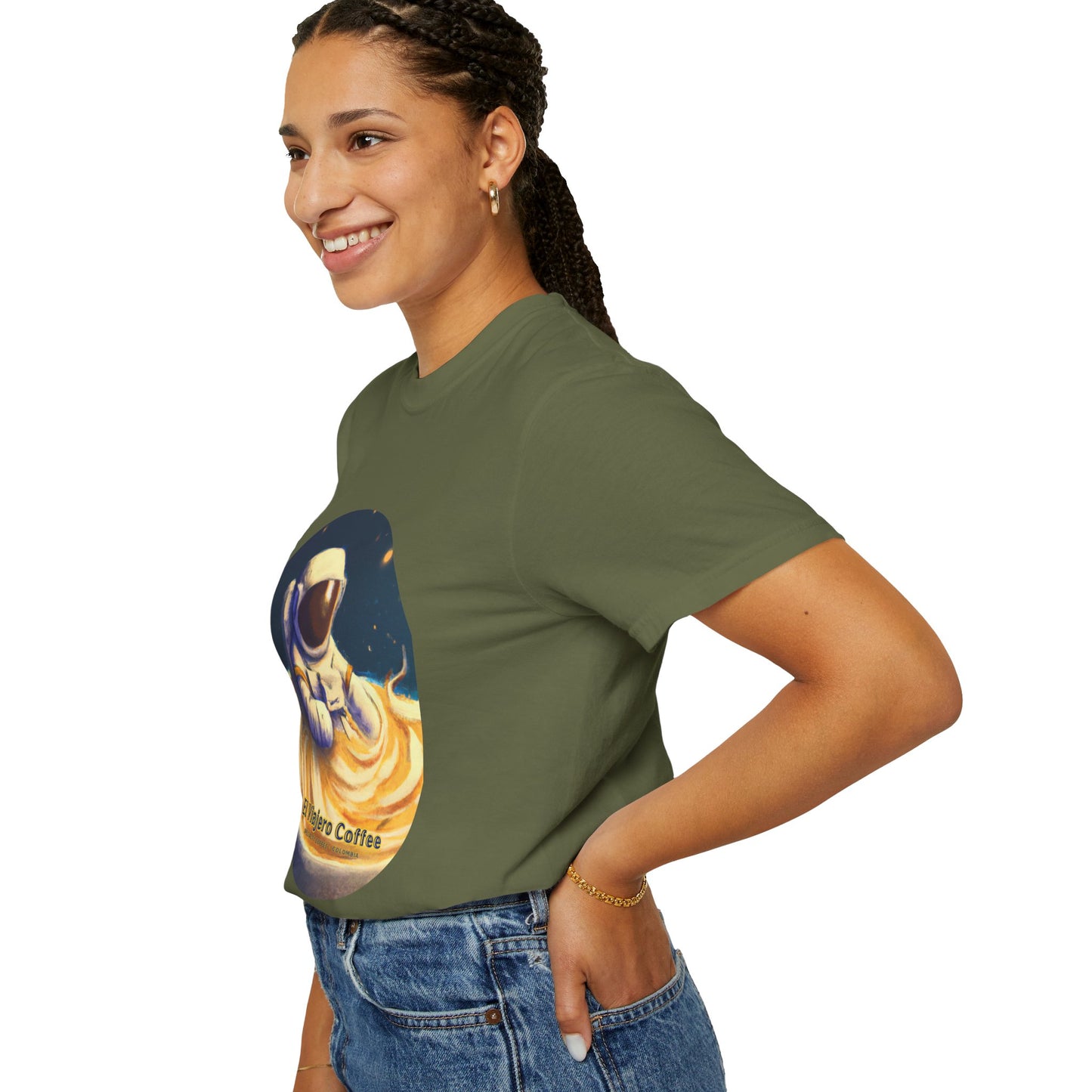 Coffee Astronaut Unisex T-shirt - El Viajero Design