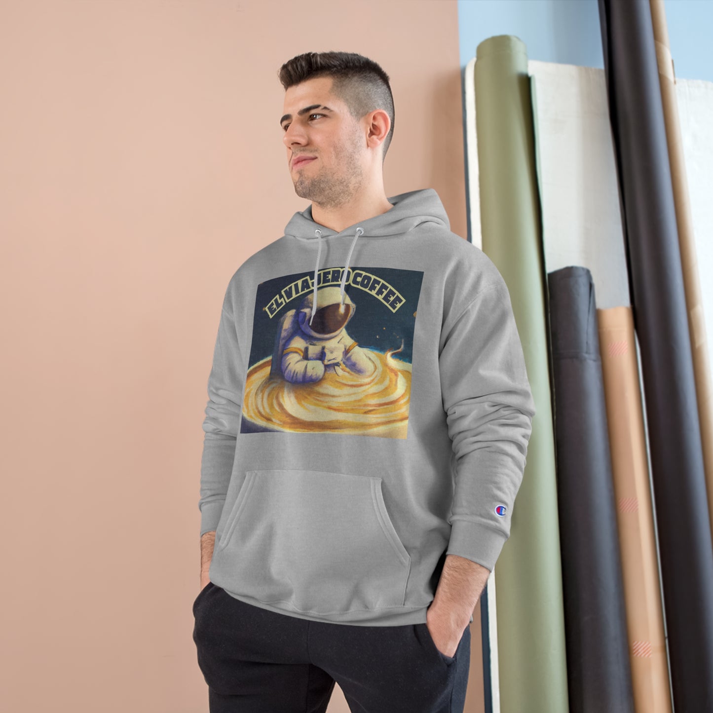 El Viajero Coffee Astronaut - Champion Hoodie