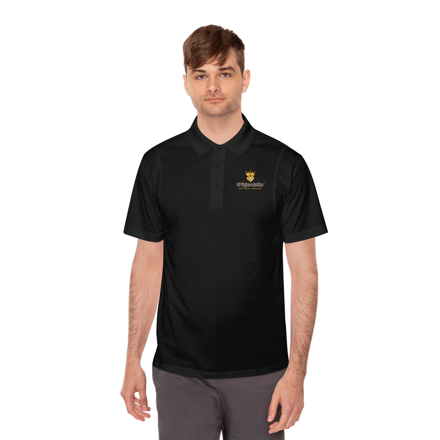 Copy of El Viajero Coffee Men's Sport Polo Shirt