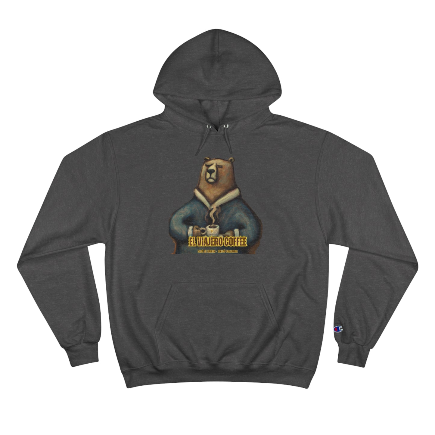 Arrecho Dark Bear - Champion Hoodie