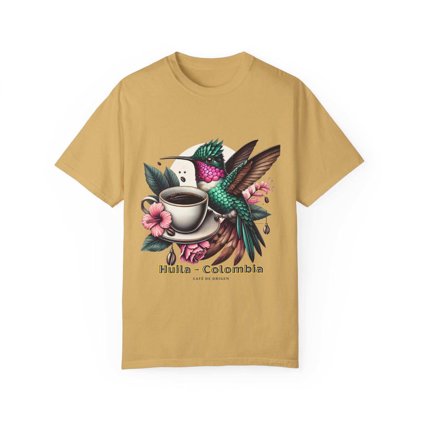Hummingbird Unisex T-shirt - Huila Colombia Colibri - front design