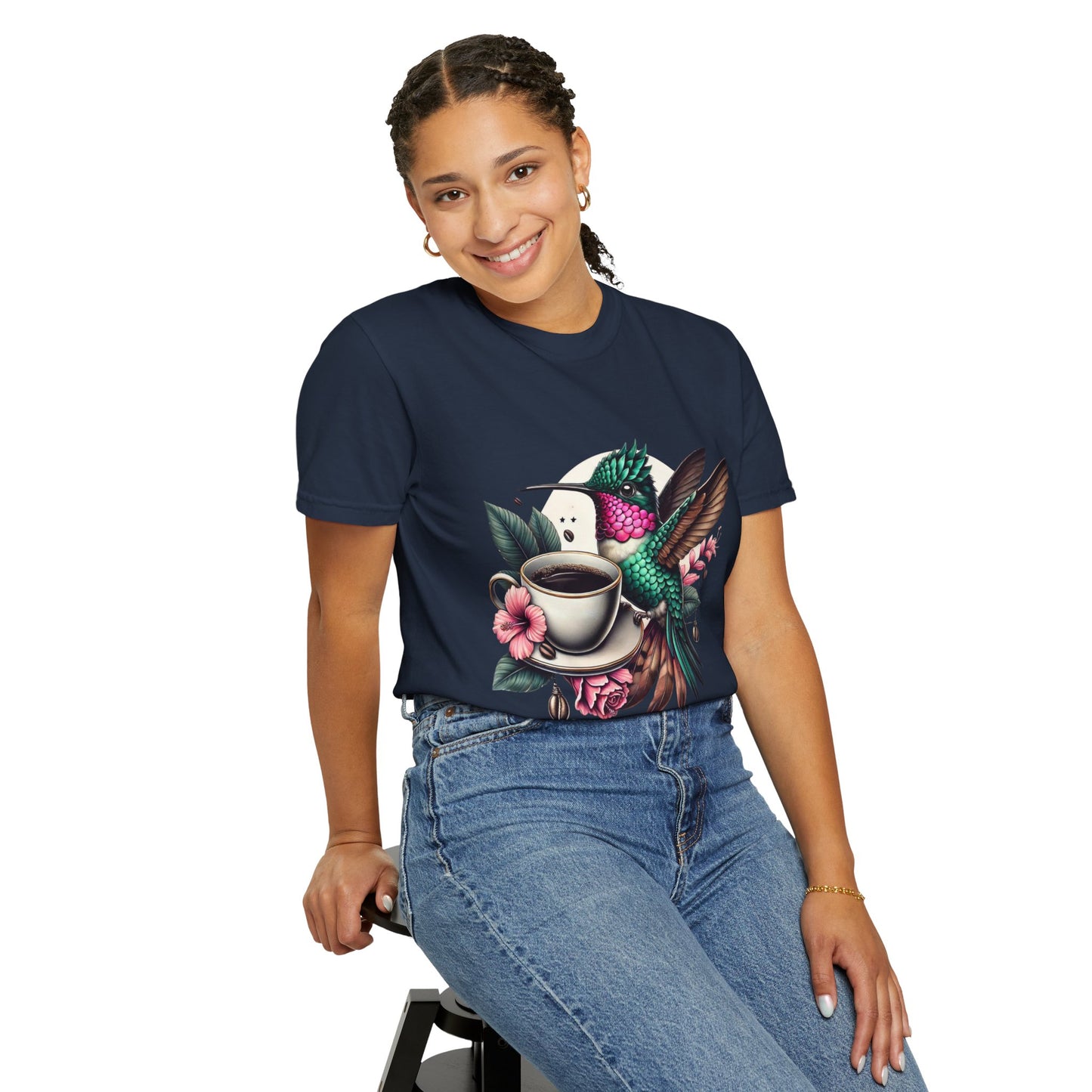 Hummingbird Unisex T-shirt - Huila Colombia Colibri - front design