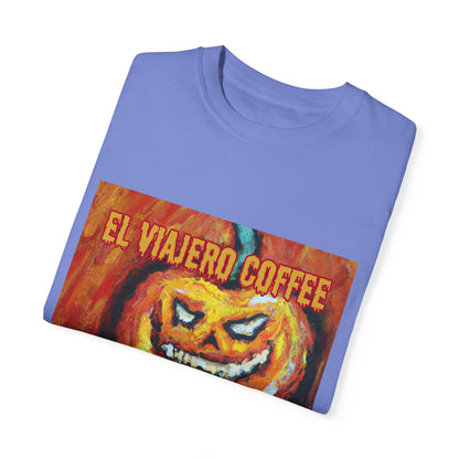 El Viajero Coffee Halloween Jack O'Lantern T-shirt