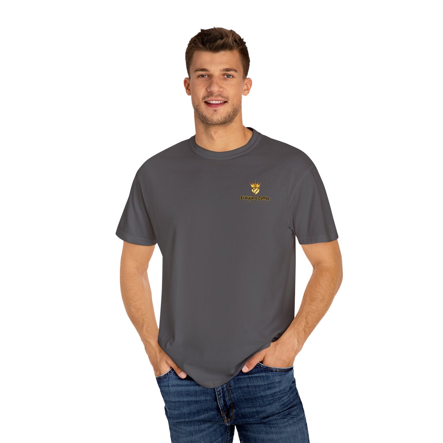 Free Shipping - Coffee Hummingbird Unisex T-shirt - El Viajero Huila Dark Colibri