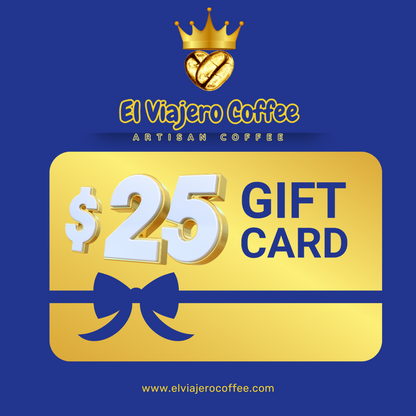 El Viajero Coffee Crown Jewel Gift Card