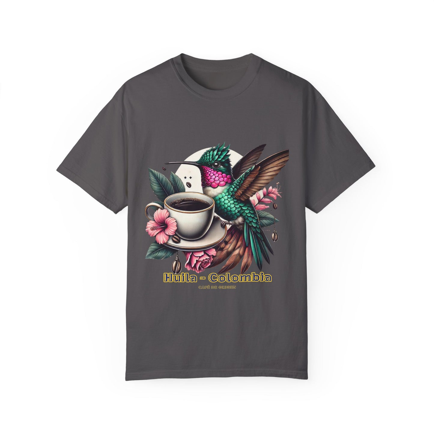 Hummingbird Unisex T-shirt - Huila Colombia Colibri - front design