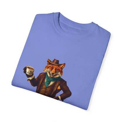 Coffee Taza Fox Unisex T-shirt - El Viajero Design