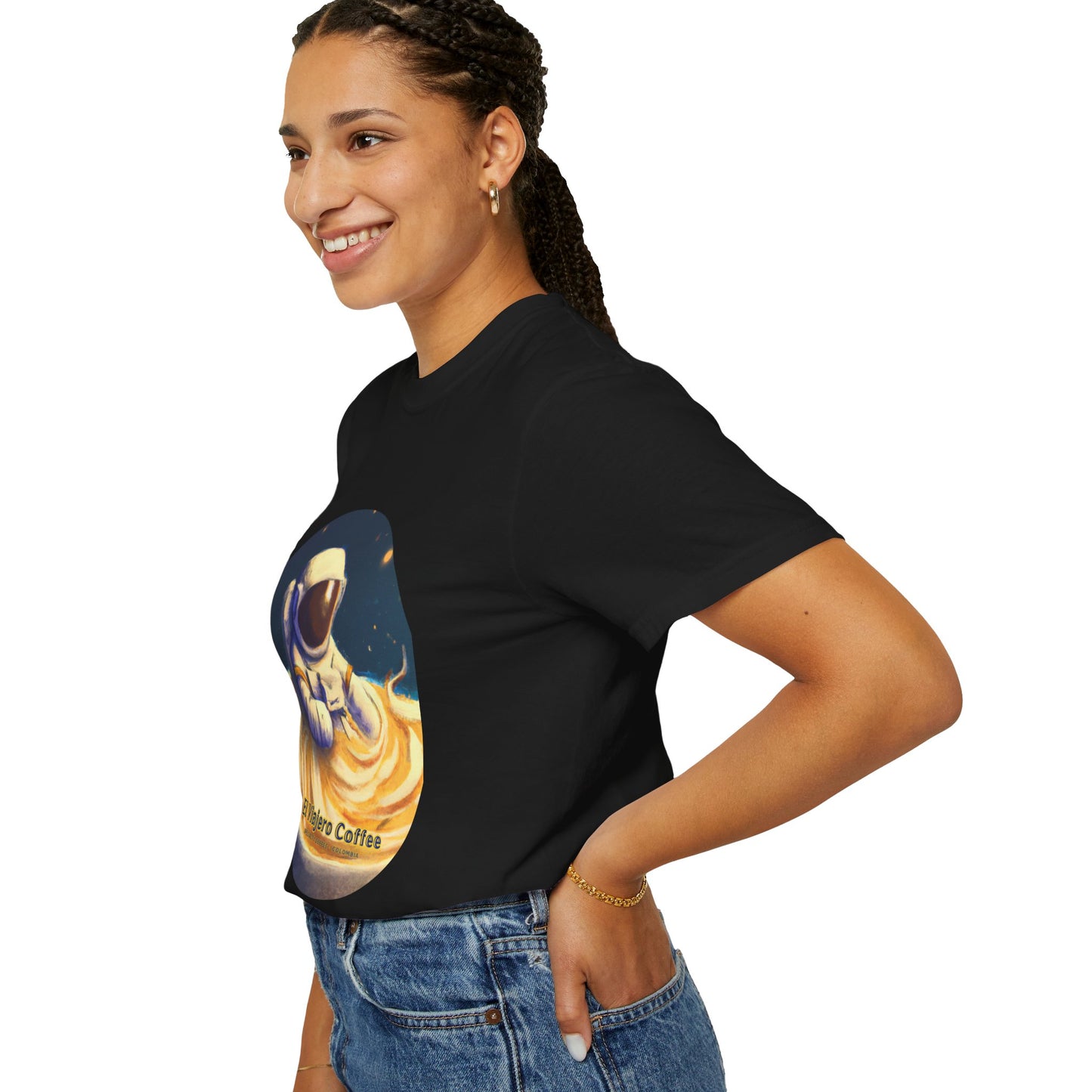 Coffee Astronaut Unisex T-shirt - El Viajero Design