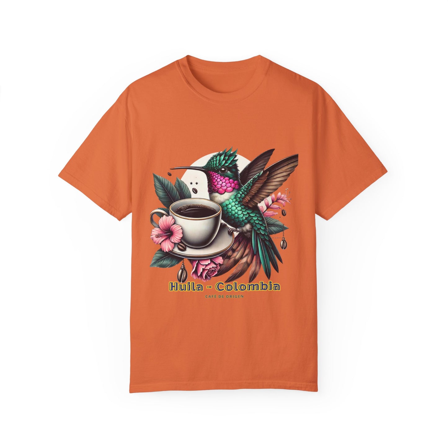 Hummingbird Unisex T-shirt - Huila Colombia Colibri - front design