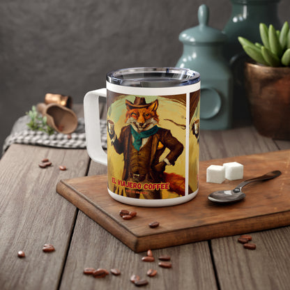 Taza Fox - Insulated Coffee Mug, 10oz