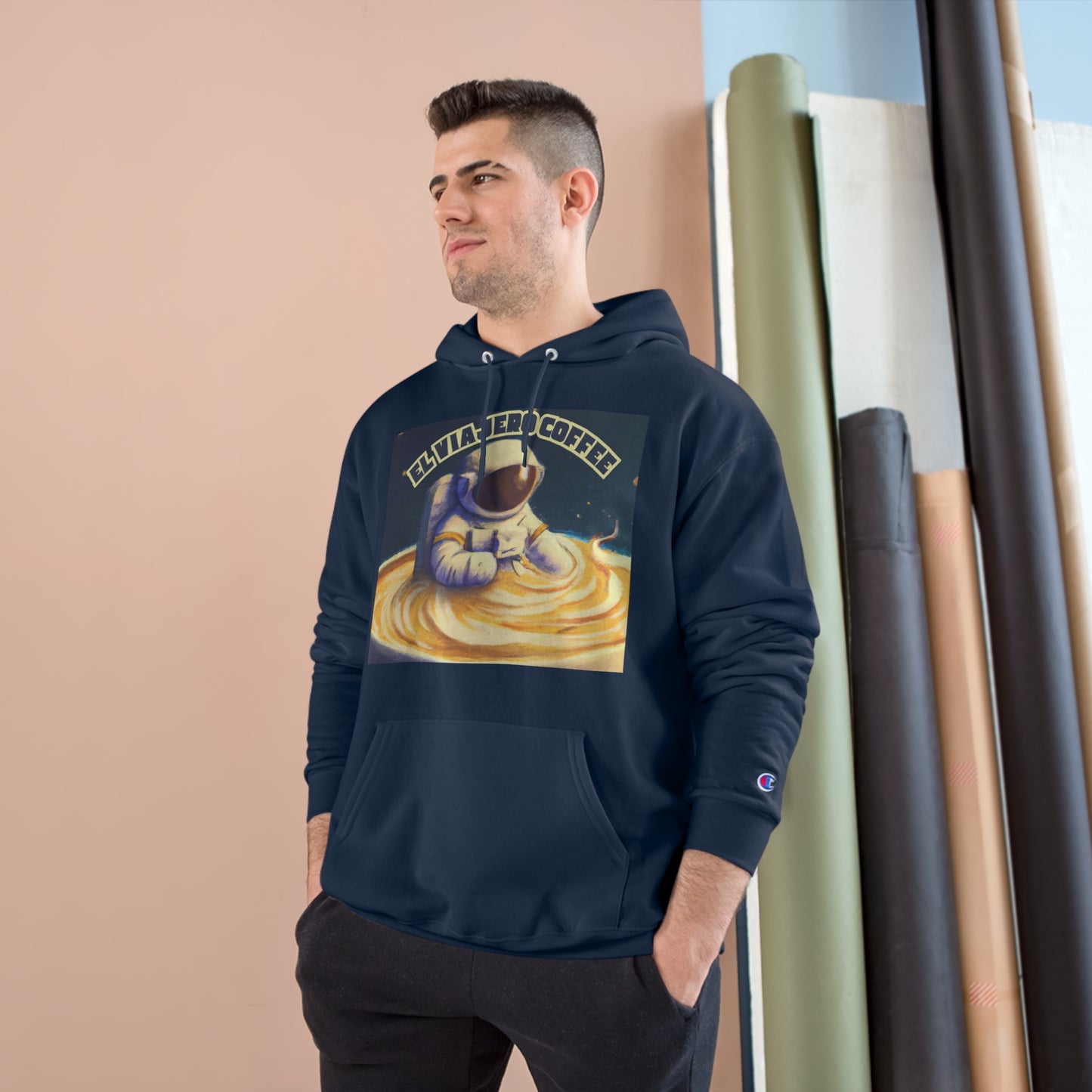 El Viajero Coffee Astronaut - Champion Hoodie