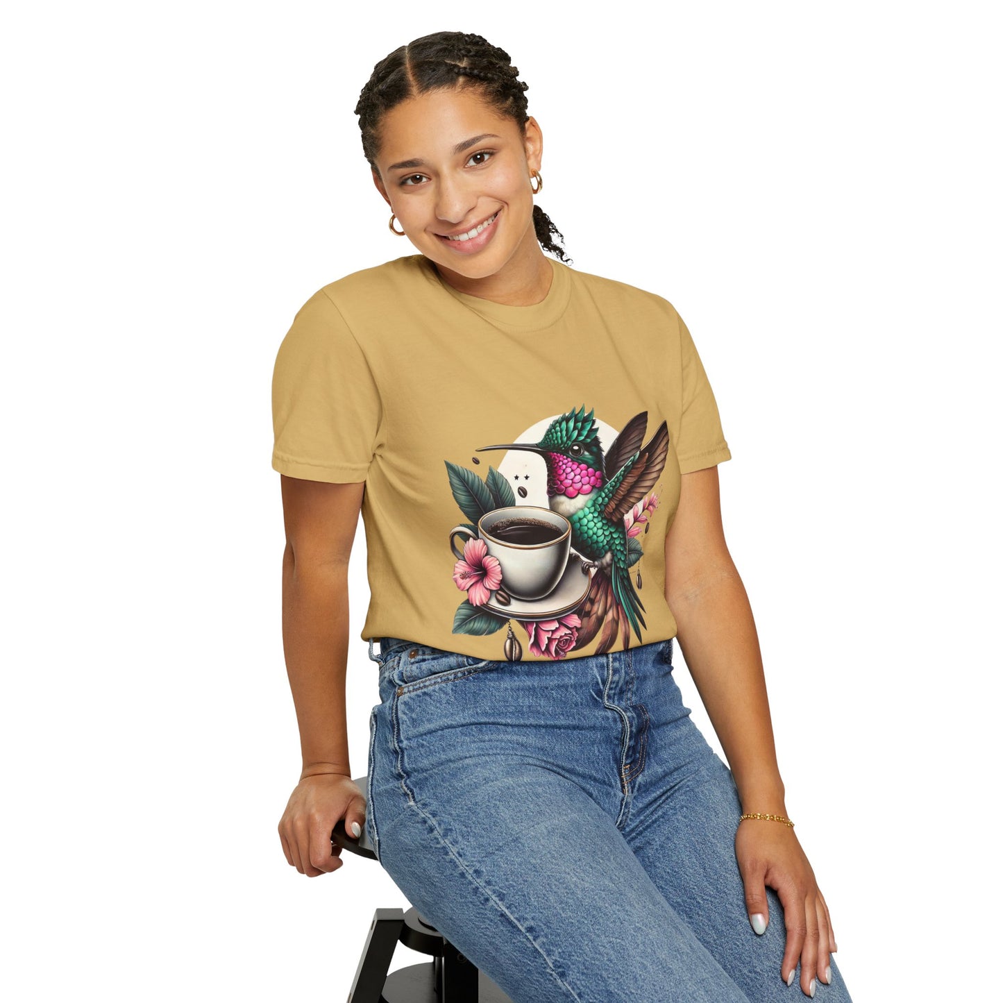 Hummingbird Unisex T-shirt - Huila Colombia Colibri - front design