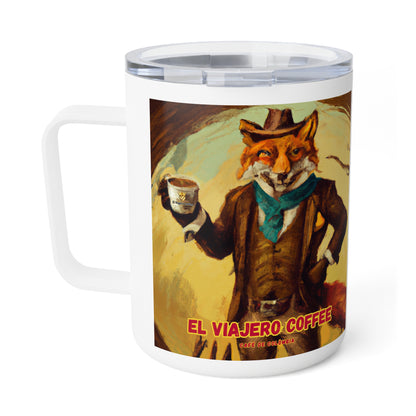 Taza Fox - Insulated Coffee Mug, 10oz