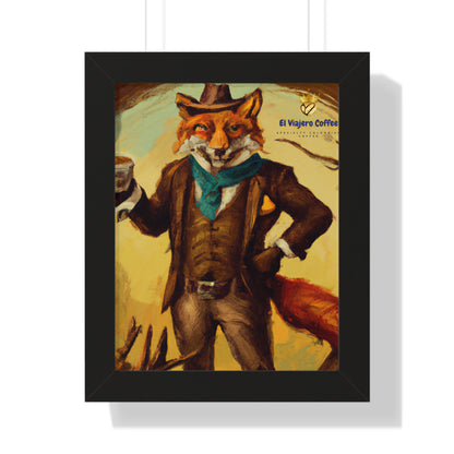 Vertical Poster - El Viajero Taza Fox Design