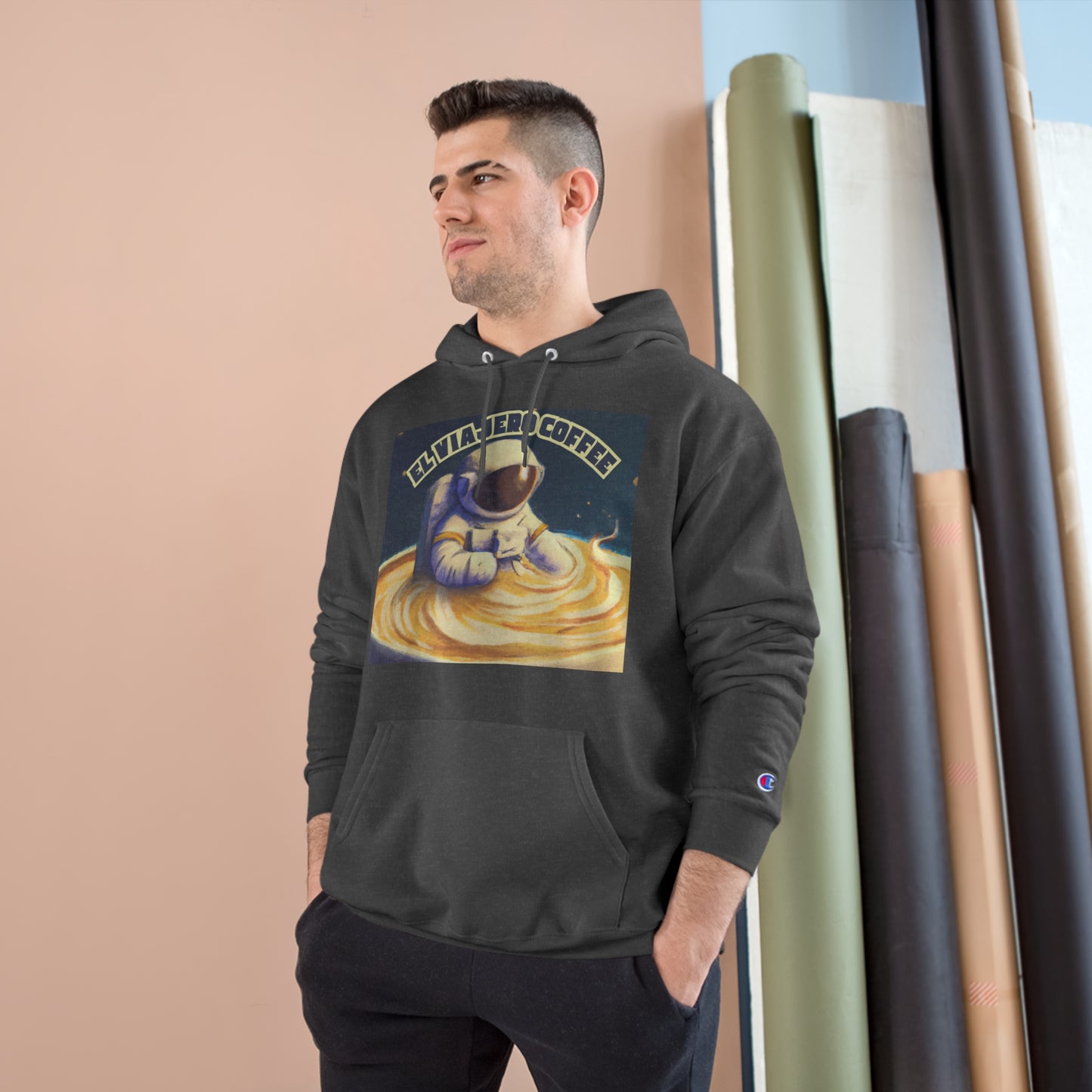 El Viajero Coffee Astronaut - Champion Hoodie