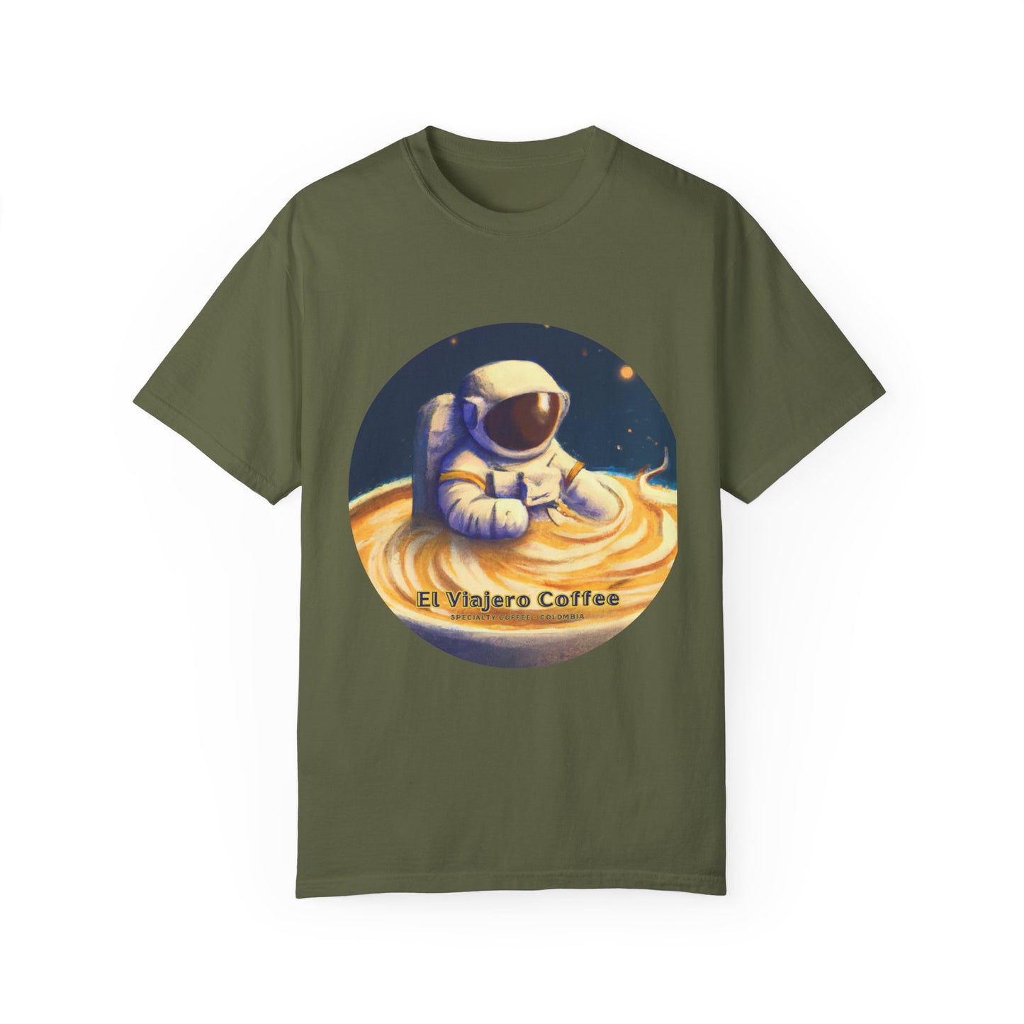 Coffee Astronaut Unisex T-shirt - El Viajero Design