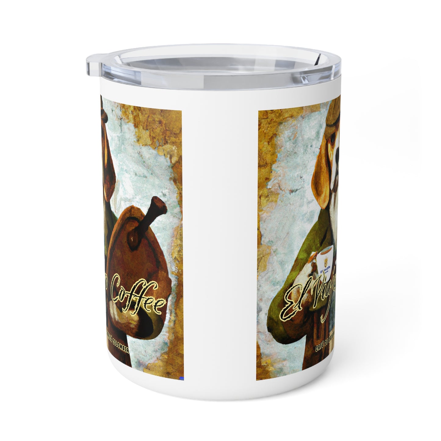 La Vasqueza Beagle - Insulated Coffee Mug, 10oz
