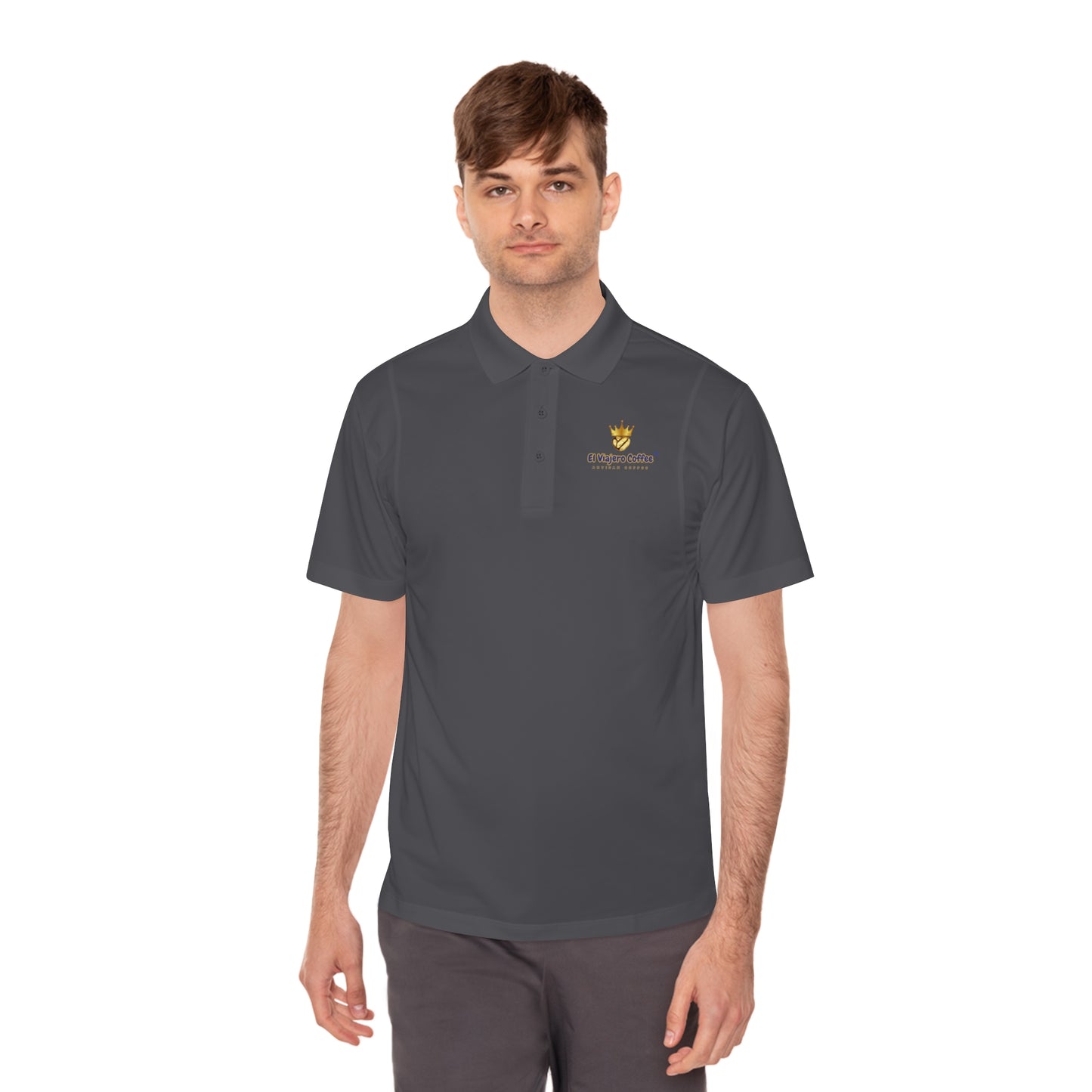 Copy of El Viajero Coffee Men's Sport Polo Shirt