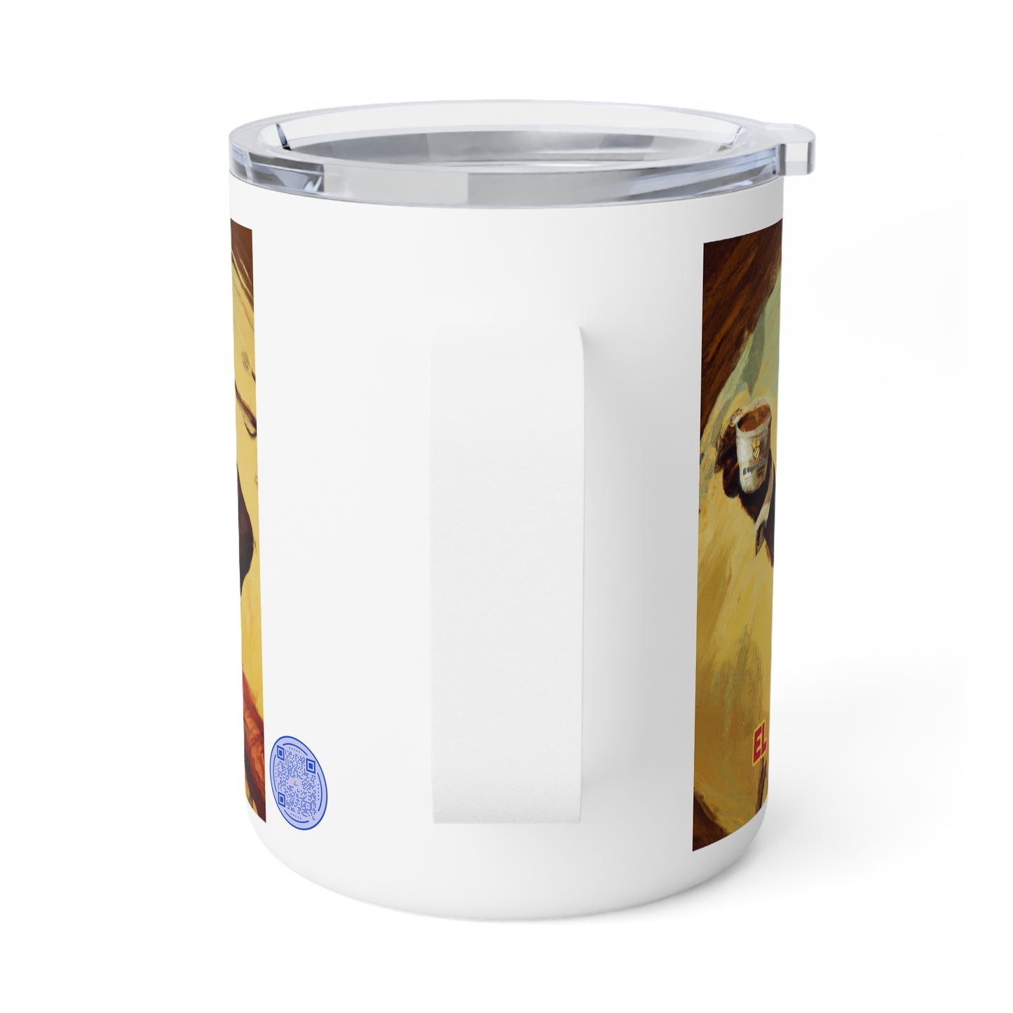 Taza Fox - Insulated Coffee Mug, 10oz