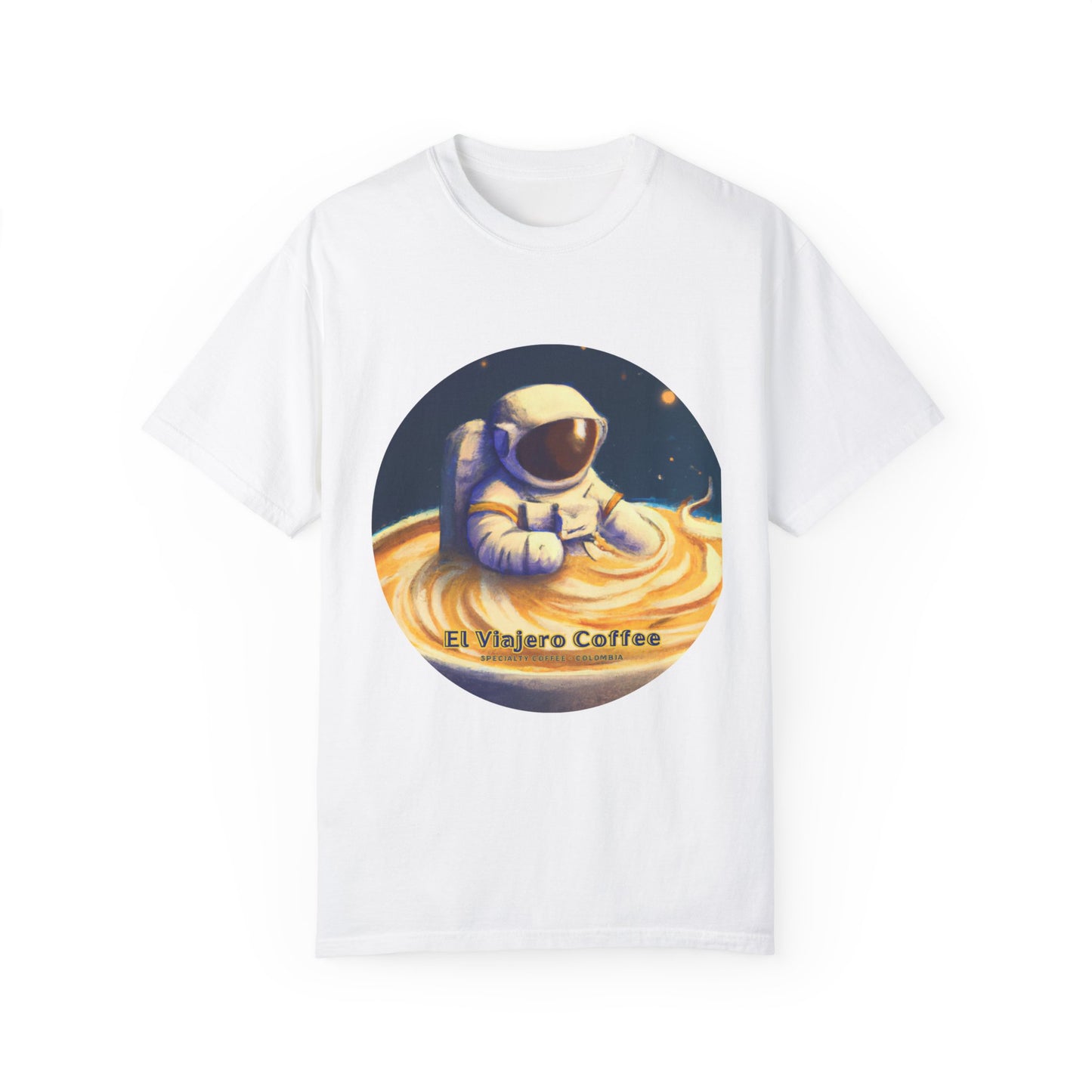 Coffee Astronaut Unisex T-shirt - El Viajero Design