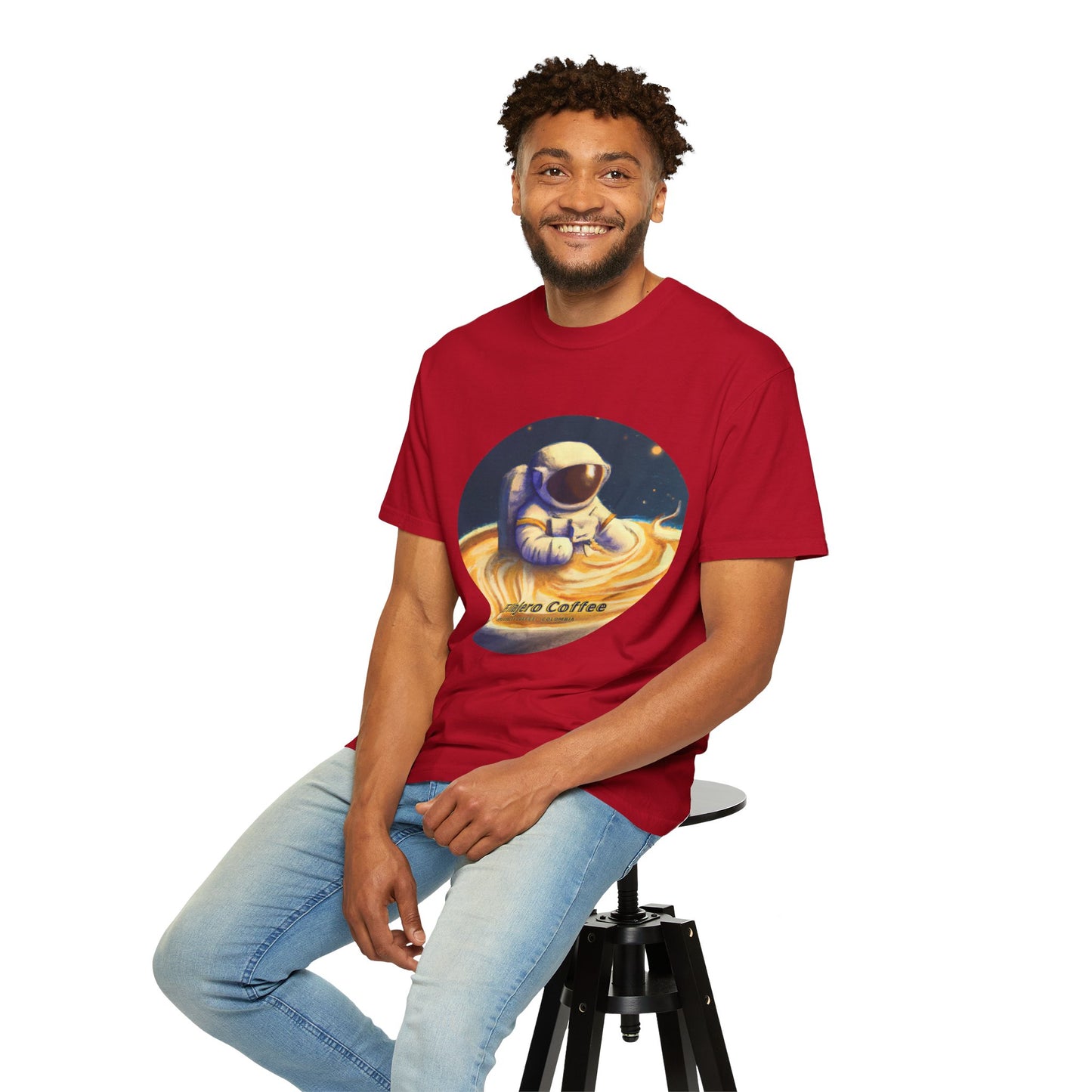 Coffee Astronaut Unisex T-shirt - El Viajero Design