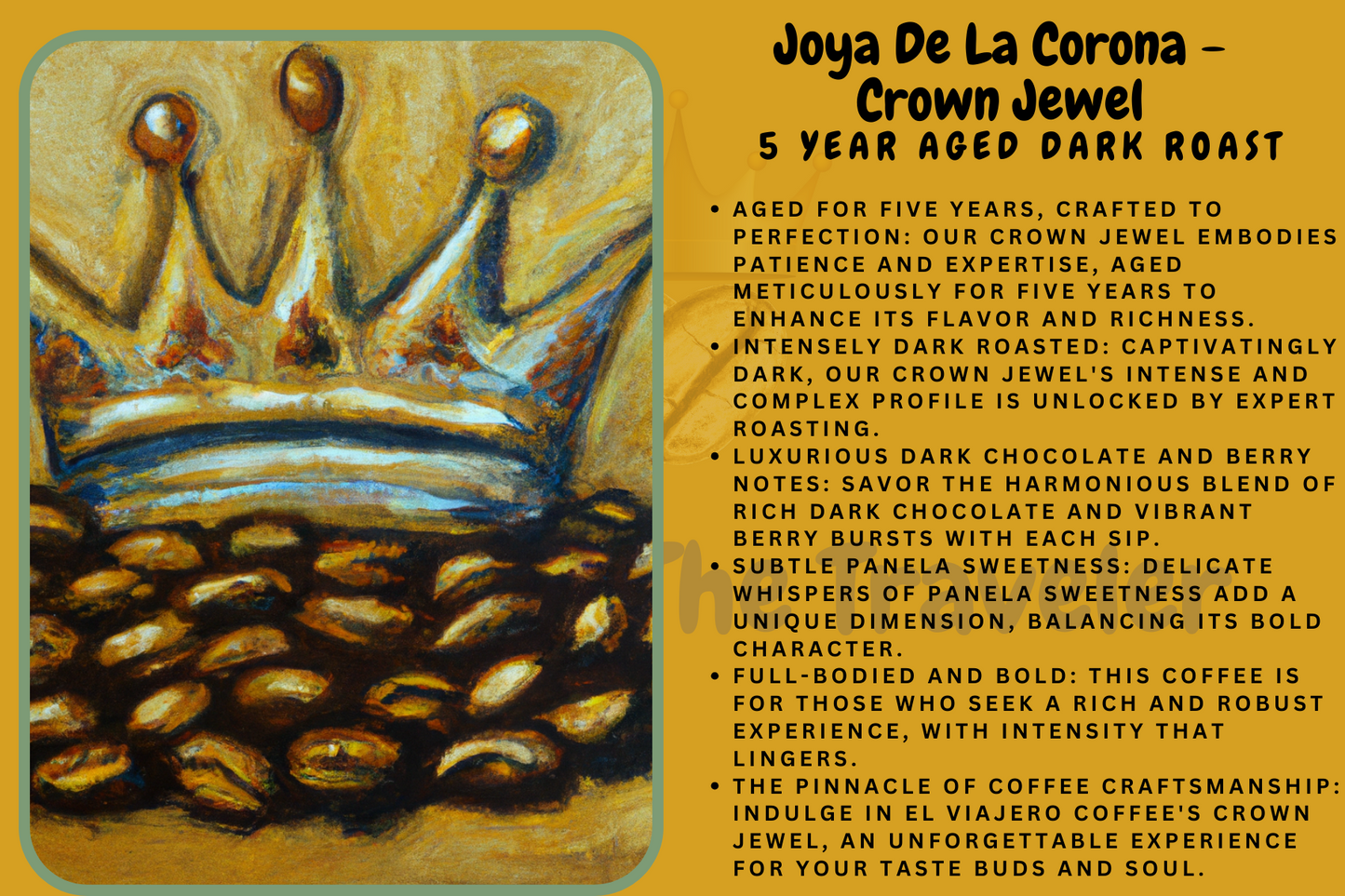 La Joya de la Corona - aged 5 years